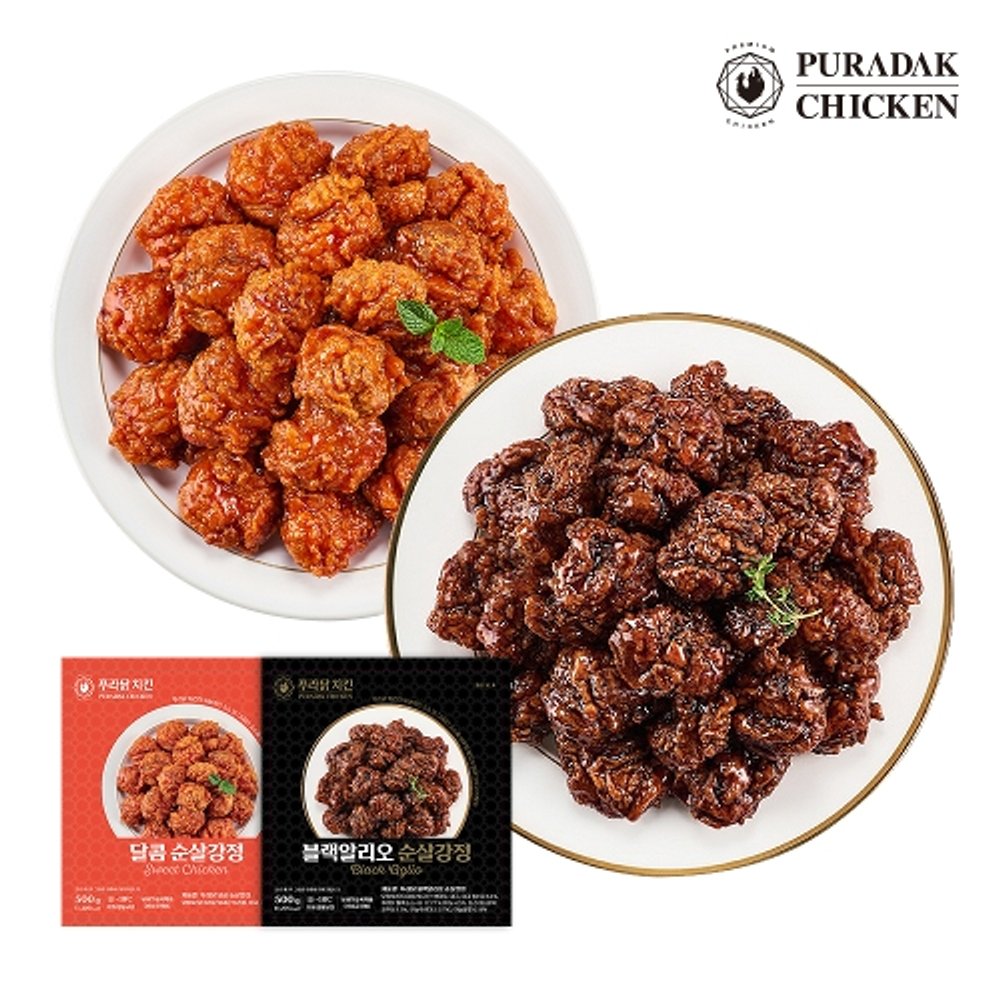 푸라닭 순살강정 500g 1팩 1팩
