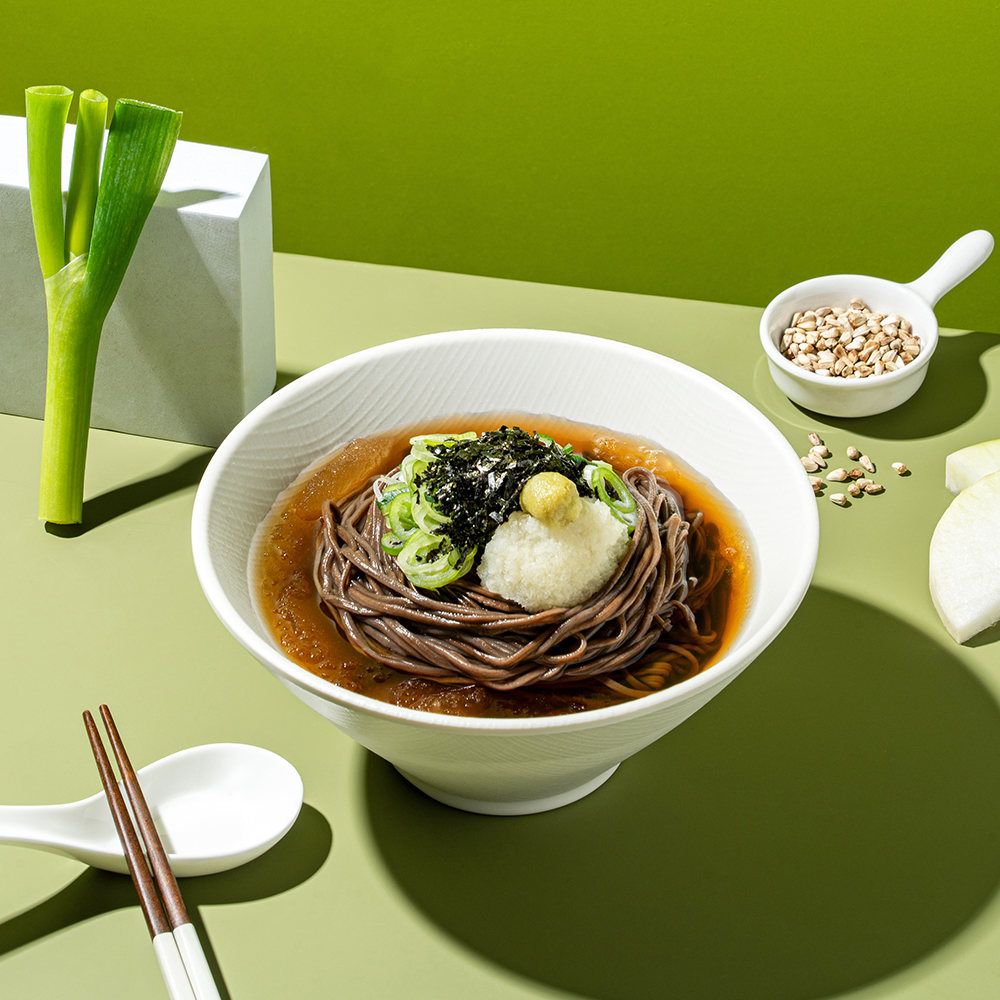 전주한옥 메르밀 진미집 50년 전통 메밀소바 전문점 밀키트 2인분 모밀소바 냉소바 생메밀면