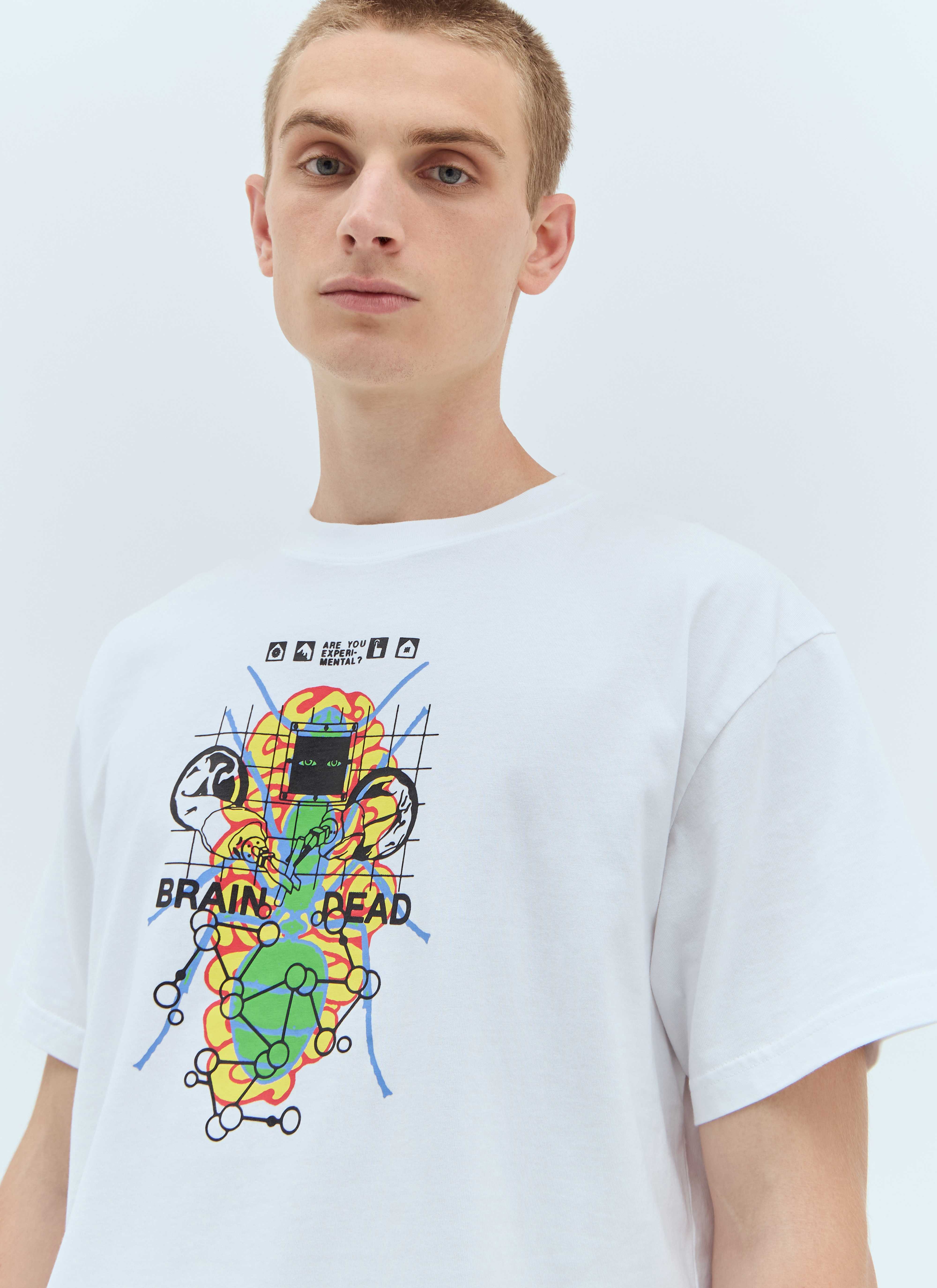 브레인 데드 BRAIN DEAD 퓨처 SOUNDS 티셔츠 T00003843WH B0111176377