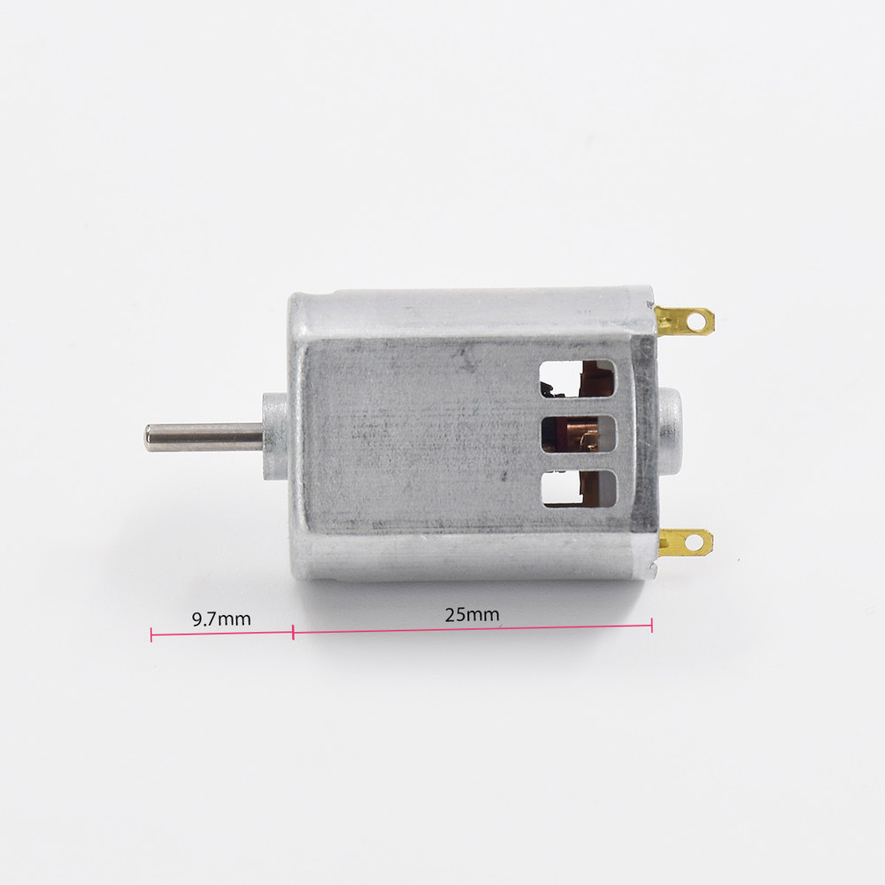 마이크로 탄소 브러시 전기 모터 장난감 슬롯 카용 냉각 구멍이 고속 DC 3V FK-130PH 23400RPM