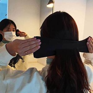와이어 올림머리 헤어밴드 당고머리끈 와이어