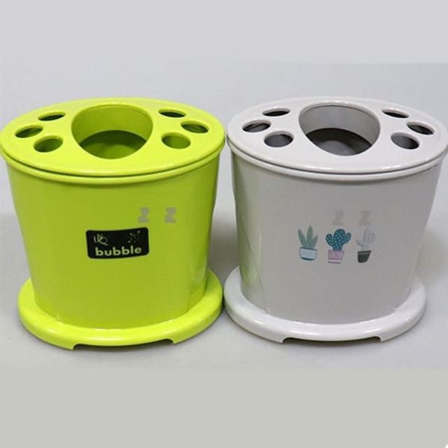 파스텔 칫솔꽂이 욕실 치약 치솔꽂이 칫솔거치대
