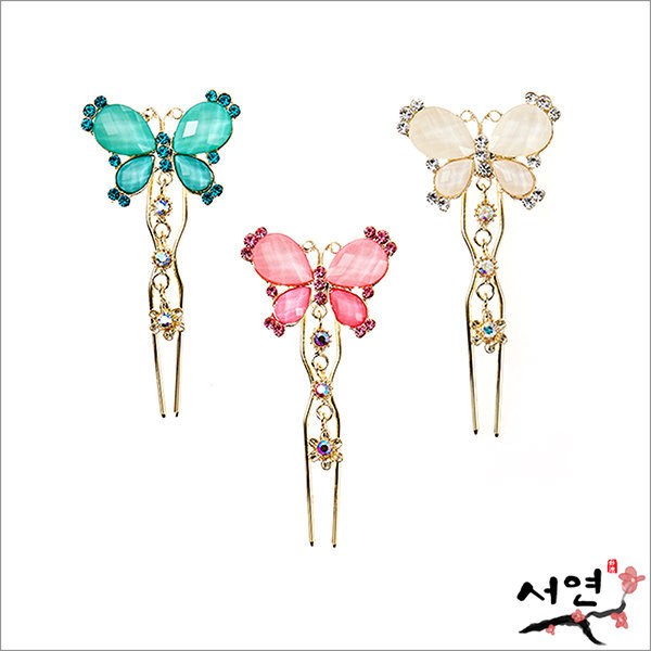 서연한복 뒤꽂이 올림머리 한복머리 뒤꽂이-D057 D056-D058