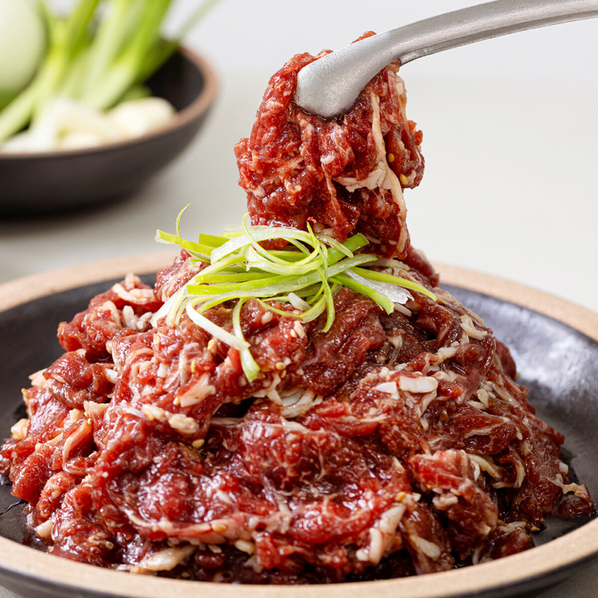 당일생산 부경식품 100 국내산 한우 등심 양념불고기 300gx4팩
