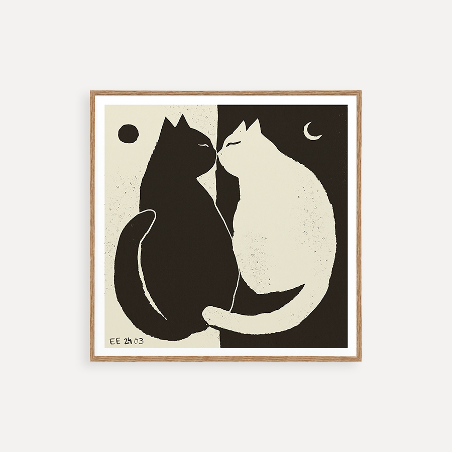 프리오더 You and Me 에니코 카탈린 에게드 Enik Katalin Eged 더 포스터 클럽 아트 프린트 50x50 70x70