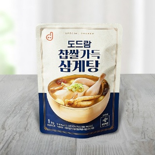 도드람 찹쌀 가득 삼계탕 1kg x 4팩