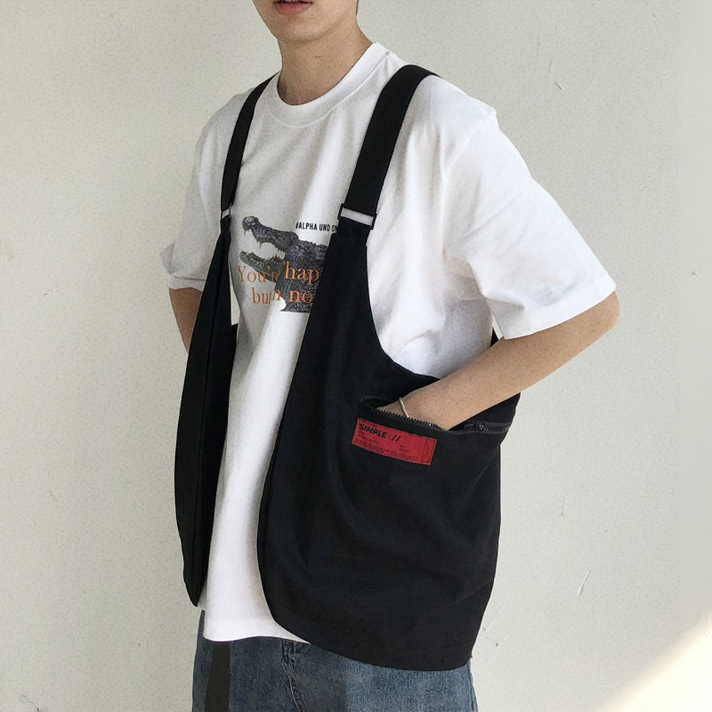 입는 가방 주머니 라이딩 작업용조끼 야외 미술 아웃도어