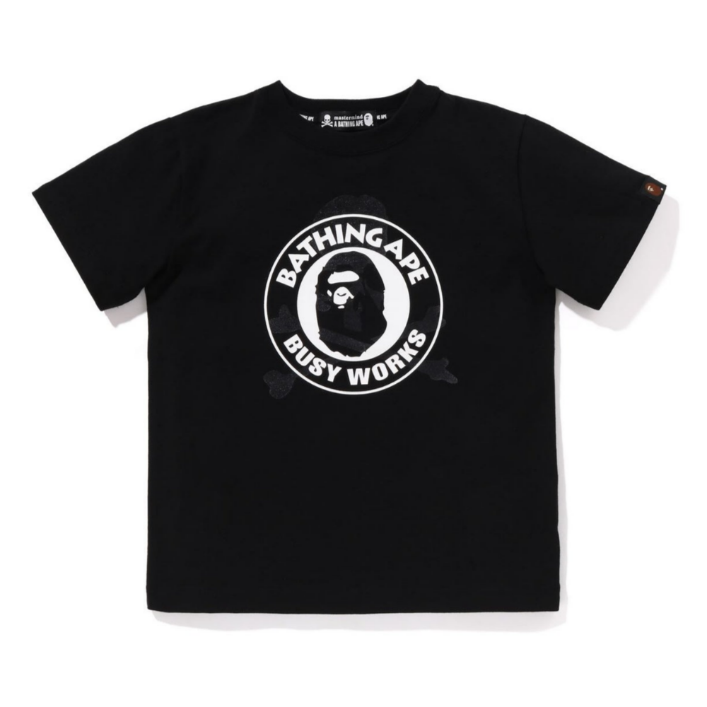 베이프 X 엠엠제이 키즈 반팔티 BUSY WORKS 1K23-309-903