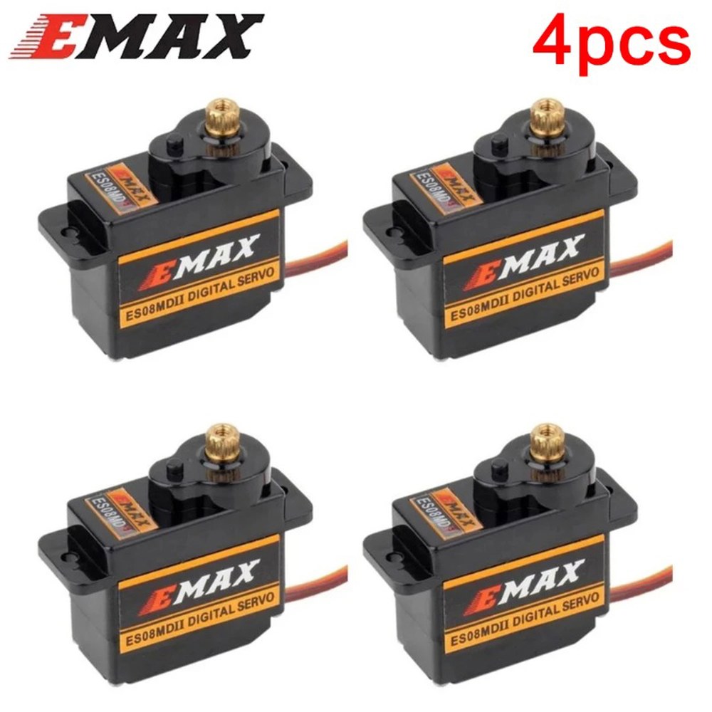 EMAX II 메탈 기어 디지털 서보 최대 sg90 TREX 450 헬리콥터 비행기 Rc 로봇 ES08MAII ES08MD ES08A ES08MA MG90S