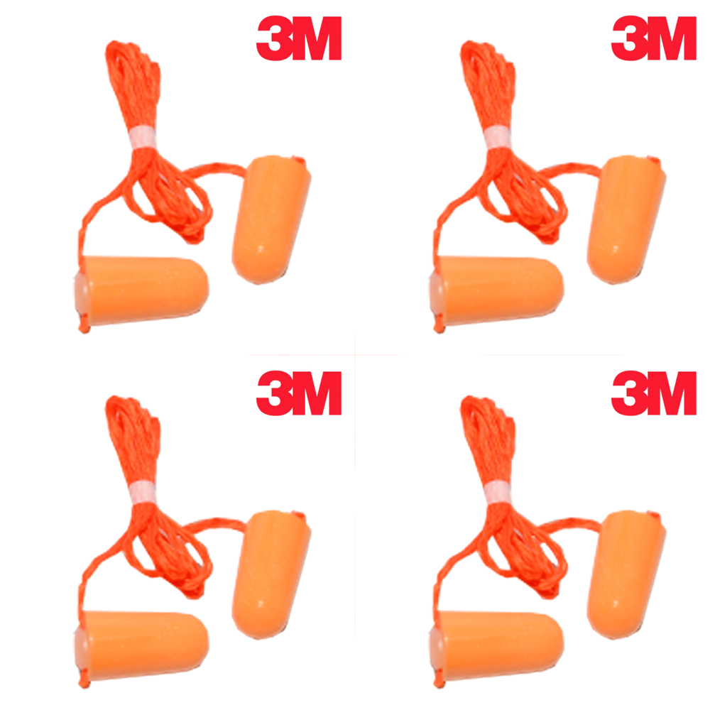3M 폼 귀마개 소음 수면용 수영 맥스 염색 비닐 캡 어른 방한 아기 3개 1개입