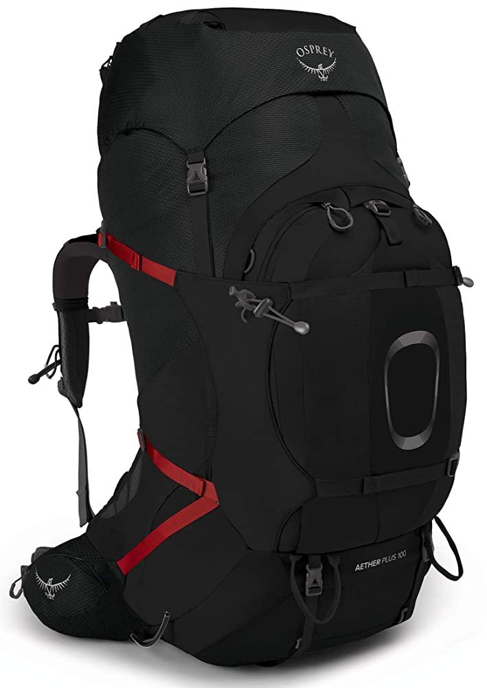 오스프리 Osprey Aether Plus 100L 남성용 배낭여행 백팩 S M