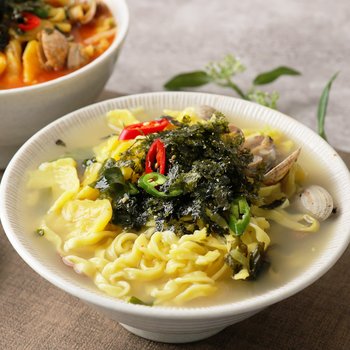프레시멘토 팔공산얼큰이 맑은 바지락 칼국수 2인분