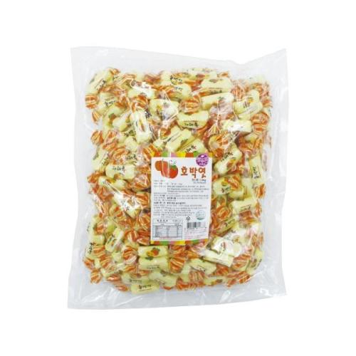 호박엿 1 5kg 대용량 캔디 벌크용 늘푸른 더식품