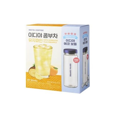 이디야 이디야커피 이디야 콤부차 유자파인 20T 탄산청량음료