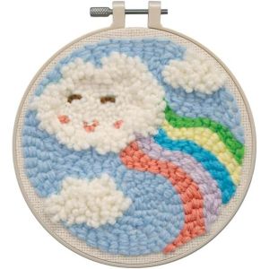 디자인 워크 크래프트 주식회사 레인보우 펀치 니들 키트