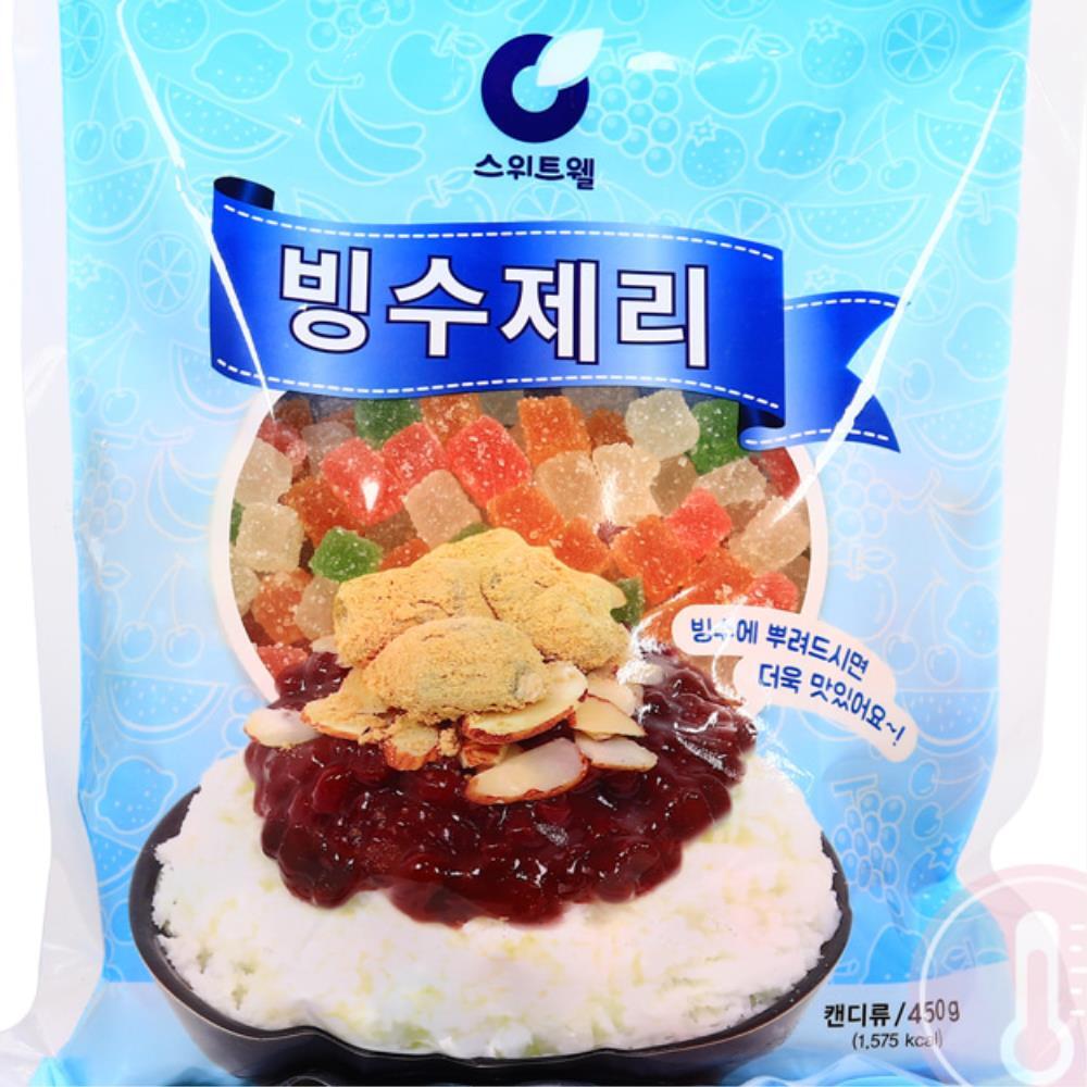 팥빙수를 맛있게 만들어 주는 빙수 젤리 450g 3개
