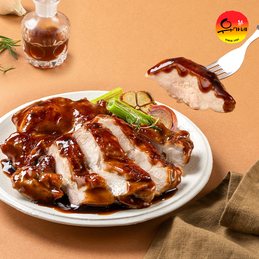 유가네 유가네 꾸운 닭다리살 간장찜닭맛 130g 10팩