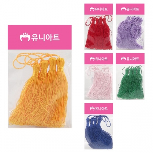 국화수술 소 1P 미니노리개수술 전통장식소품