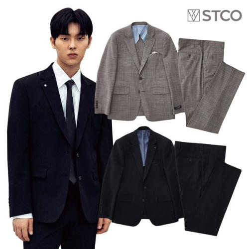 STCO STCO STCO 봄 여름 남성 수트 정장 세트 30종