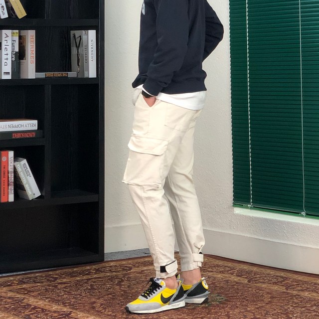 언버튼커프스 벨크로 조거 팬츠 4 color 카키