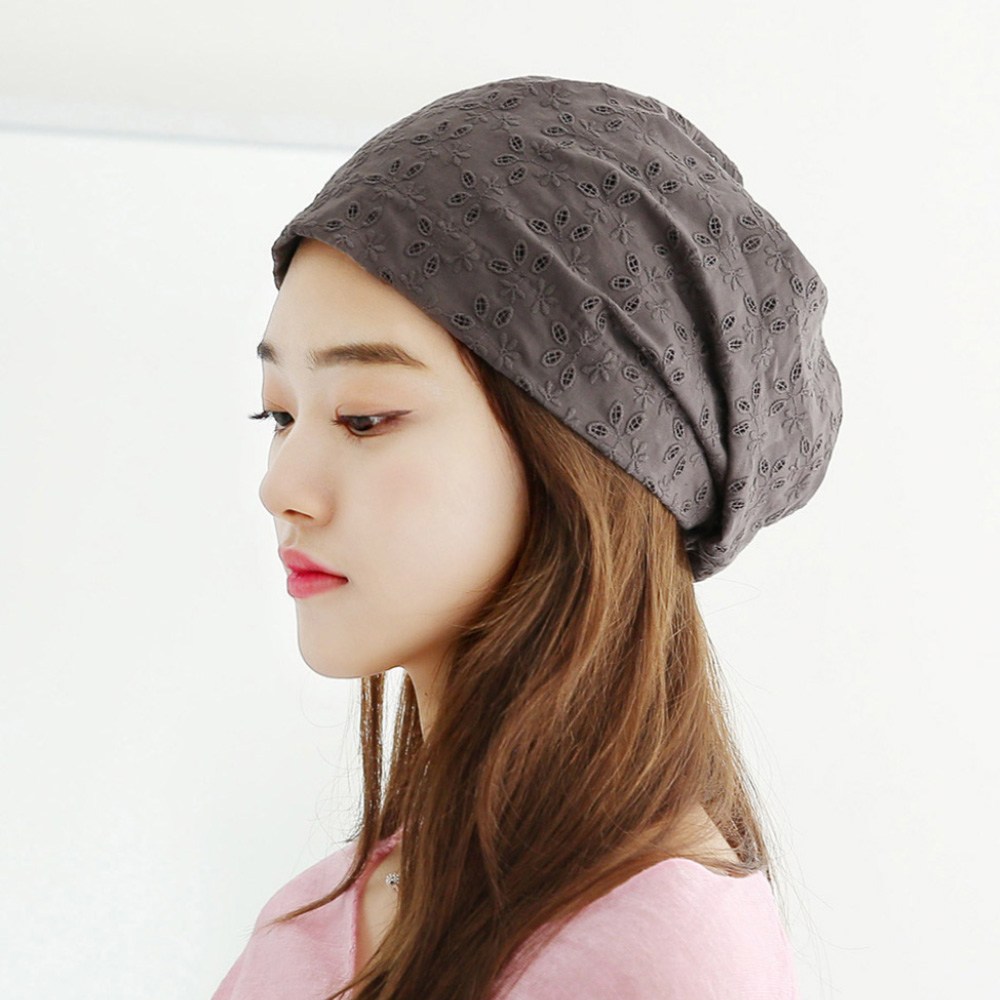 이스트무브 비니 봄 여름 여성모자 펀칭 면 조리모 헤어두건 여자 버킷햇 매니홀비니 6컬러 - 주문시 색상이름 확인필수 05