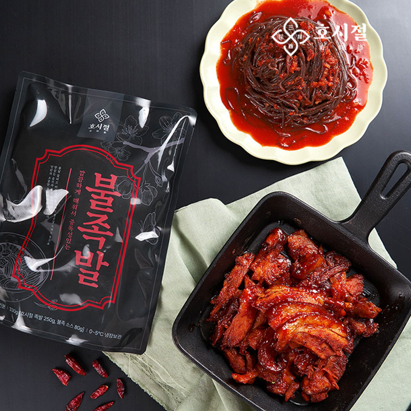 호시절 호시절 불족발 막국수 패키지 X2세트