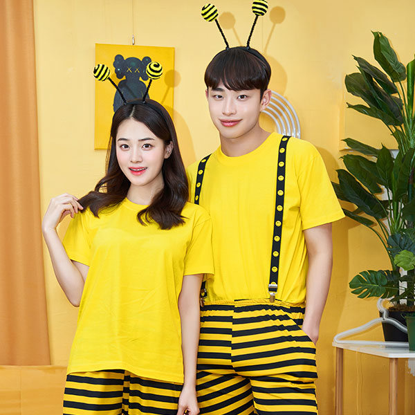 세상편한 몸빼반티 허니비라운드 졸업사진 체육대회 튀는반티 면티