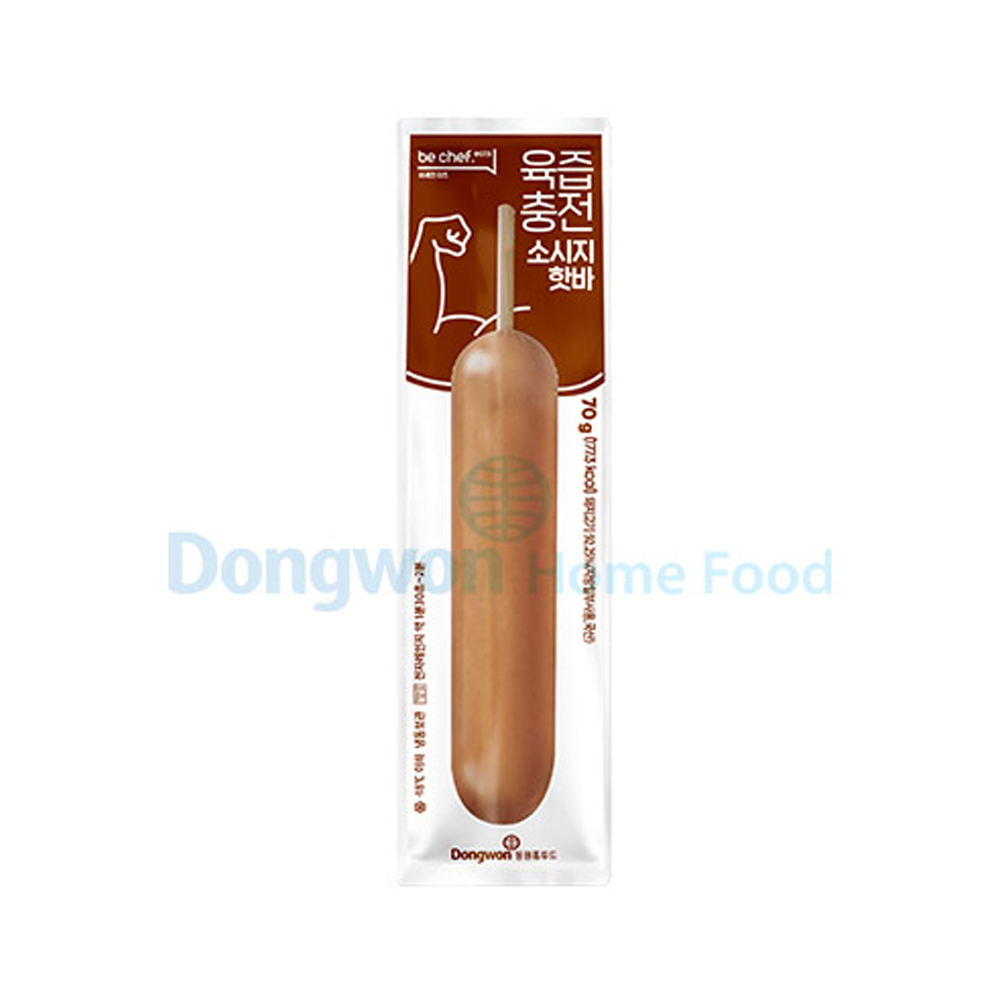 동원에프앤비 동원홈푸드 동원홈푸드 비셰프 육즙충전소시지핫바 70g 20개