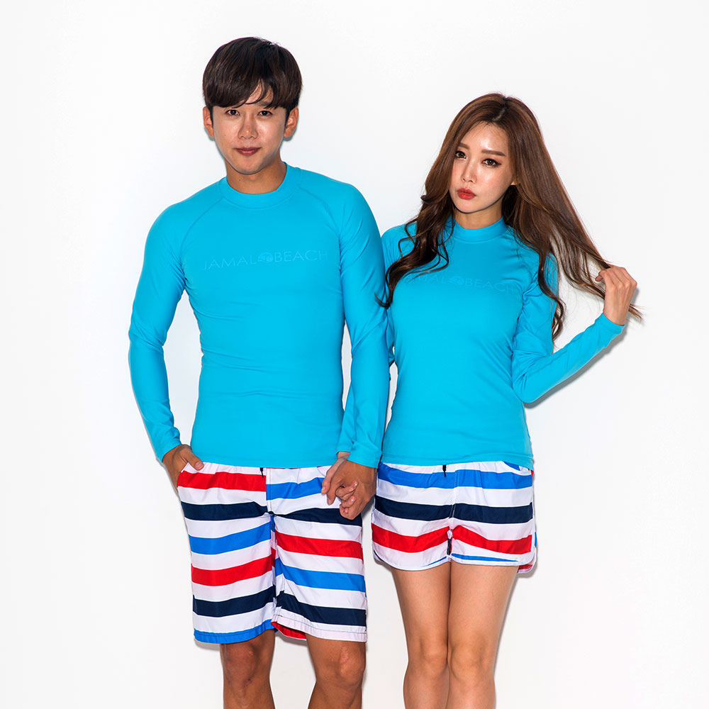 에스아이씨 남녀공용 카일라니 래쉬가드 상의 S