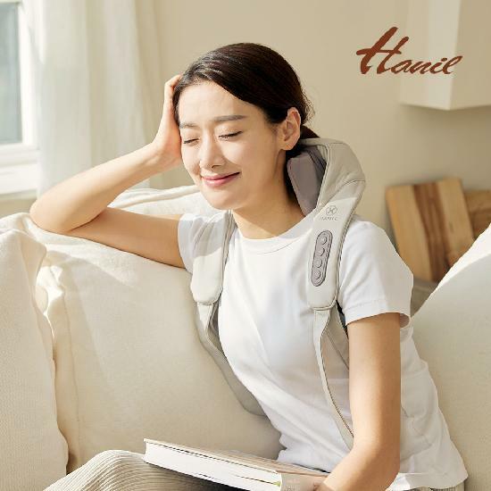 한일전기 한일 목어깨 마사지기 무선 온열 5D마사지 HNM-210PB
