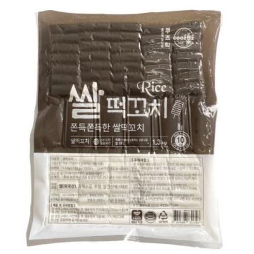 UNKNOWN 쿠즈락앳홈쿠즈락 쌀떡꼬치 1 3Kg 1팩