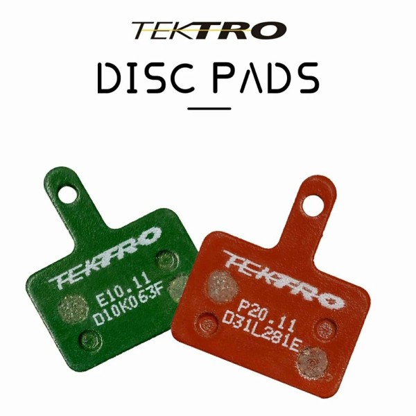TEKTRO 산악 도로 접이식 자전거 디스크 브레이크 패드 저소음 송진 P20 11 E10 11 MTB
