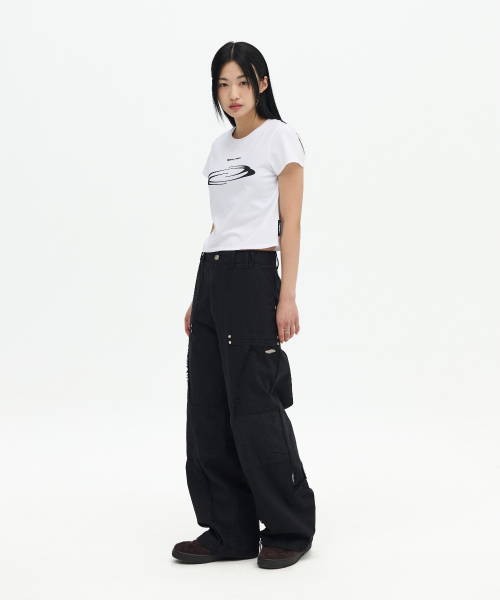 오프닝프로젝트 오프닝프로젝트 W Cropped Symbol T Shirt - FWSMCTA318M