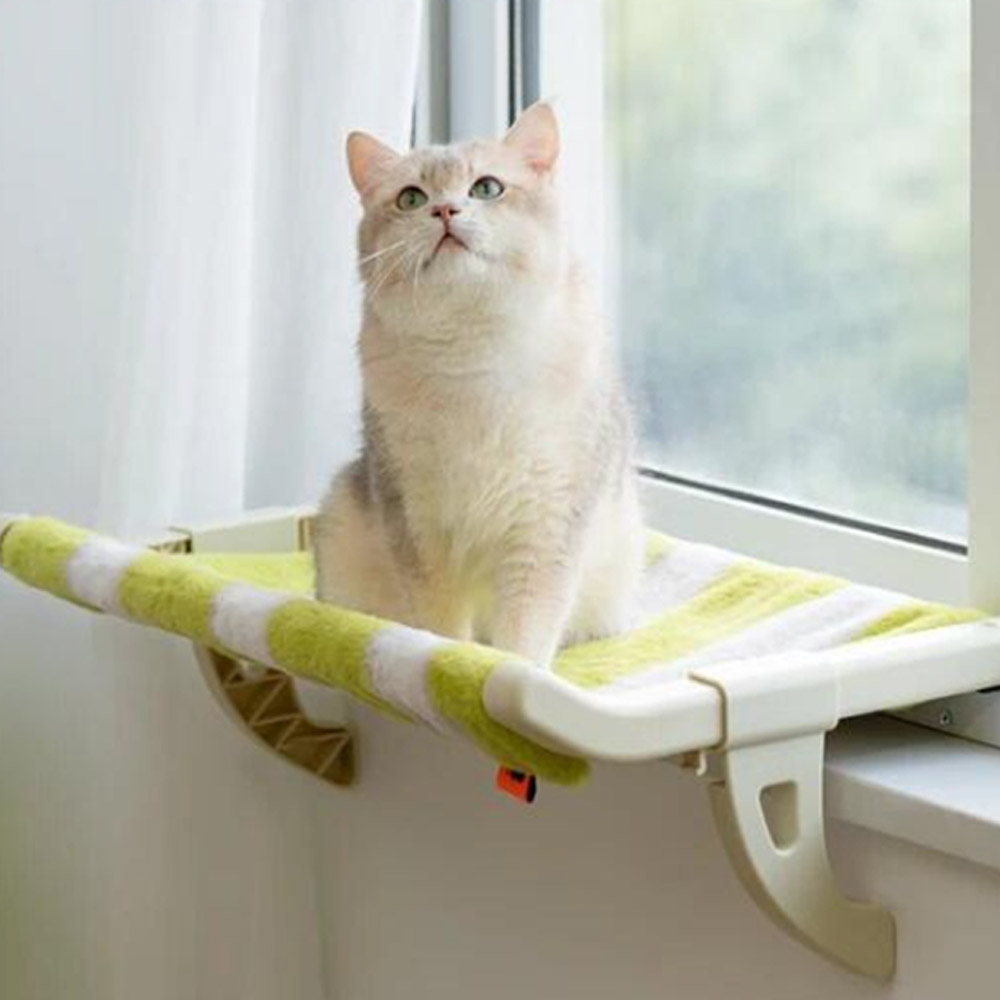 고양이 창틀 해먹 창문 거치 매트 캣 쿠션 침대