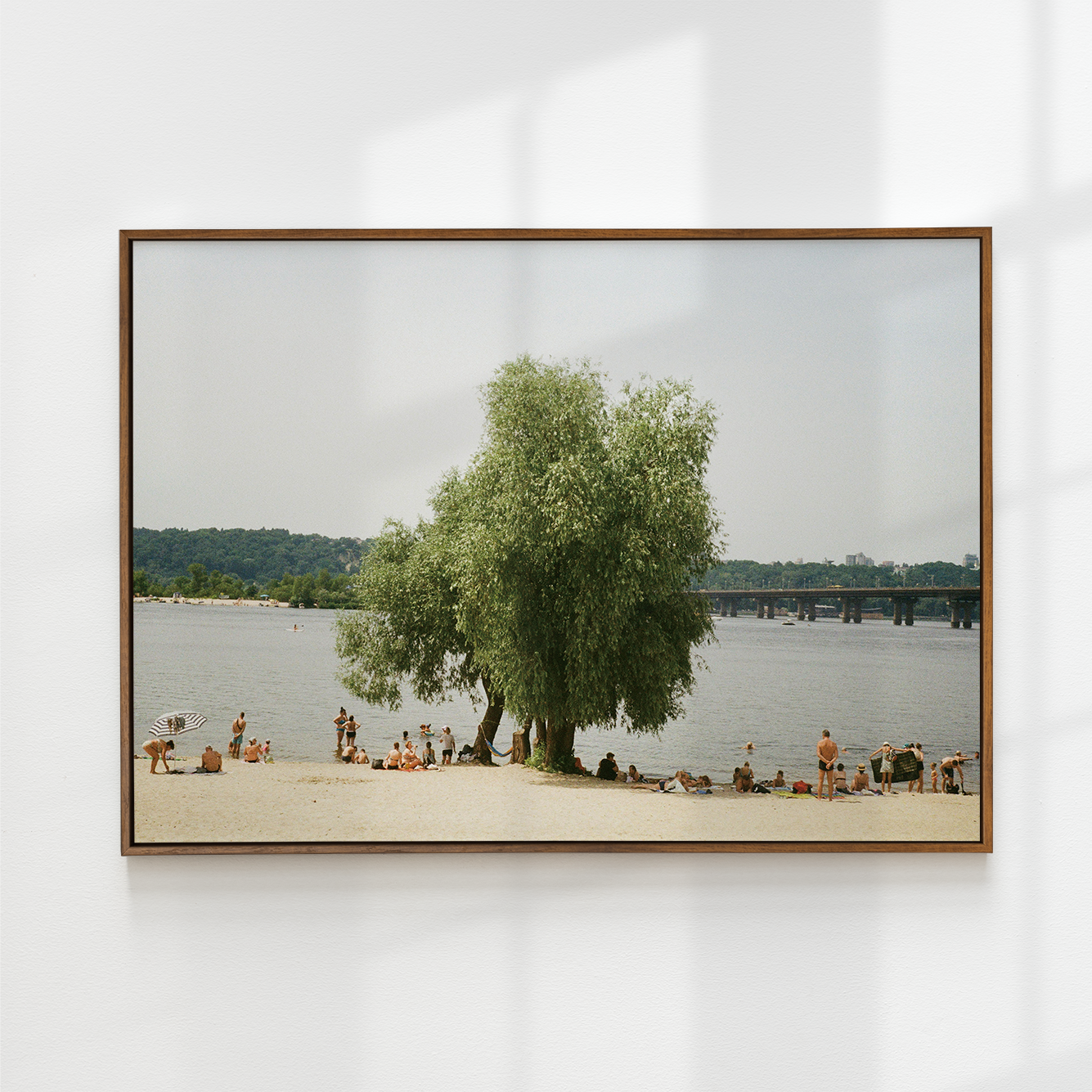 요로코롬 스튜디오 바다포스터 빈티지감성 여름 가로포스터 Olive Summer