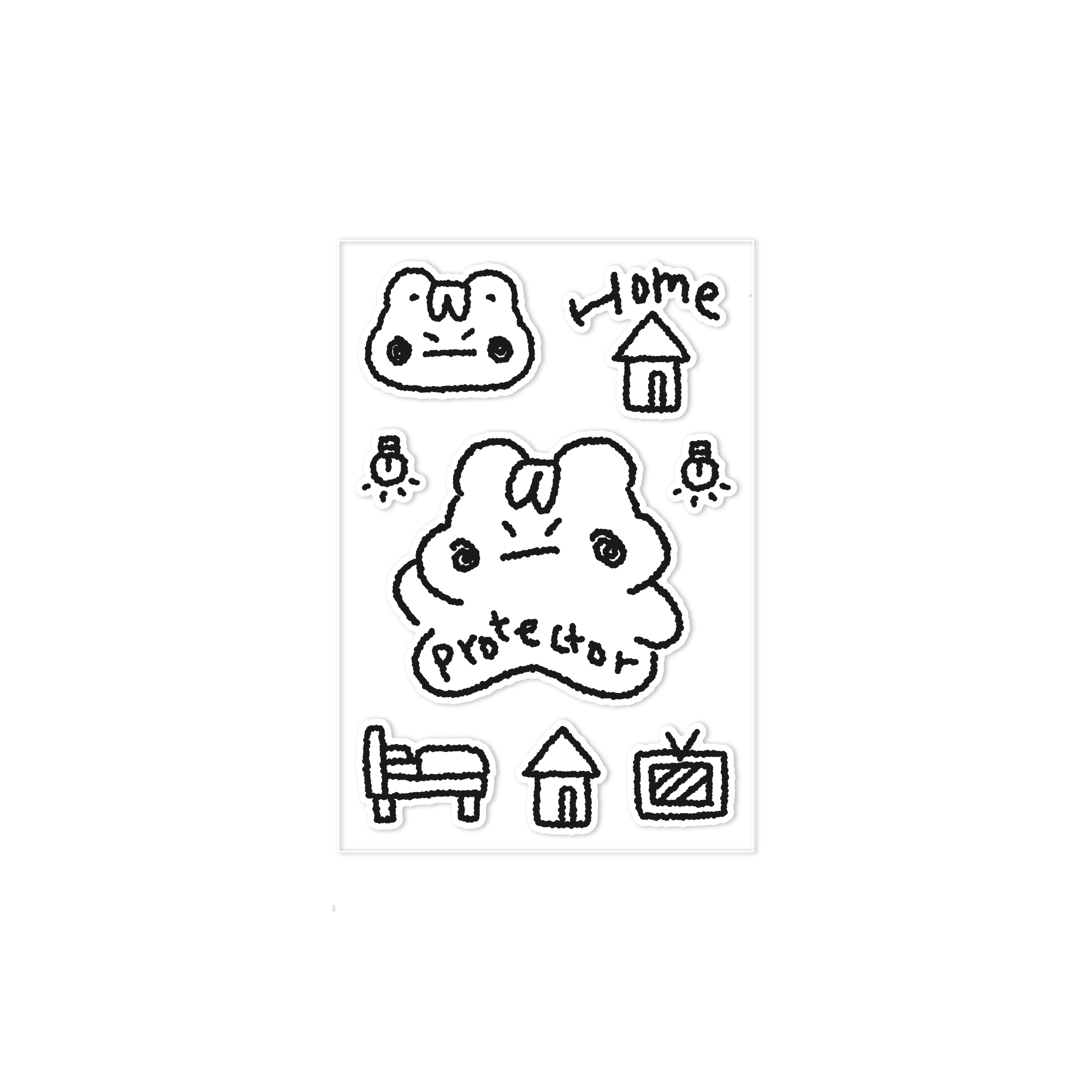 home protector seal sticker