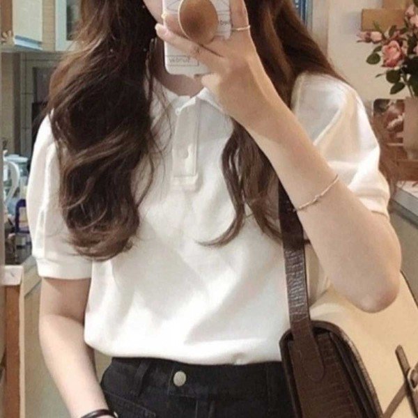 여름 데일리 피케이 티셔츠 면 카라티 루즈핏