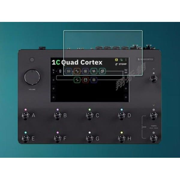 악기 이펙트 쿼드코텍스 필름 지문방지 quadctex DSP QC 일렉 이펙터 방폭 강화 필름 1개 1개