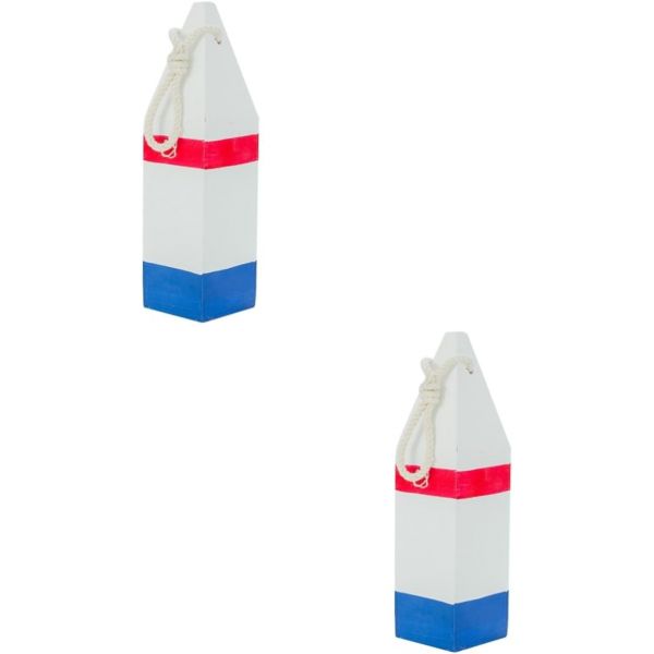 2pcs 낚시 부표 물고기 마크 장식 해변 나무 야외 메인 빈티지 K53635189XB1