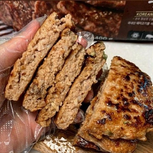 리프이노베이션 고기좀아는언니 수제한돈떡갈비 800g 100g 8장