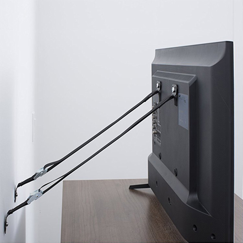 LCD TV 쓰러짐방지 고정밴드 가구안전 안전끈 넘어짐방지 넘어짐방지장치