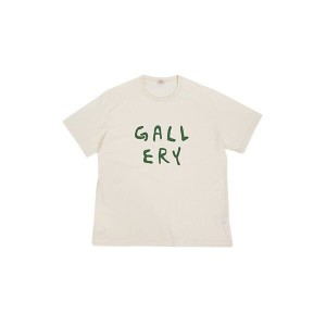 1011갤러리 1011갤러리 Gallery Logo T-shirt Green