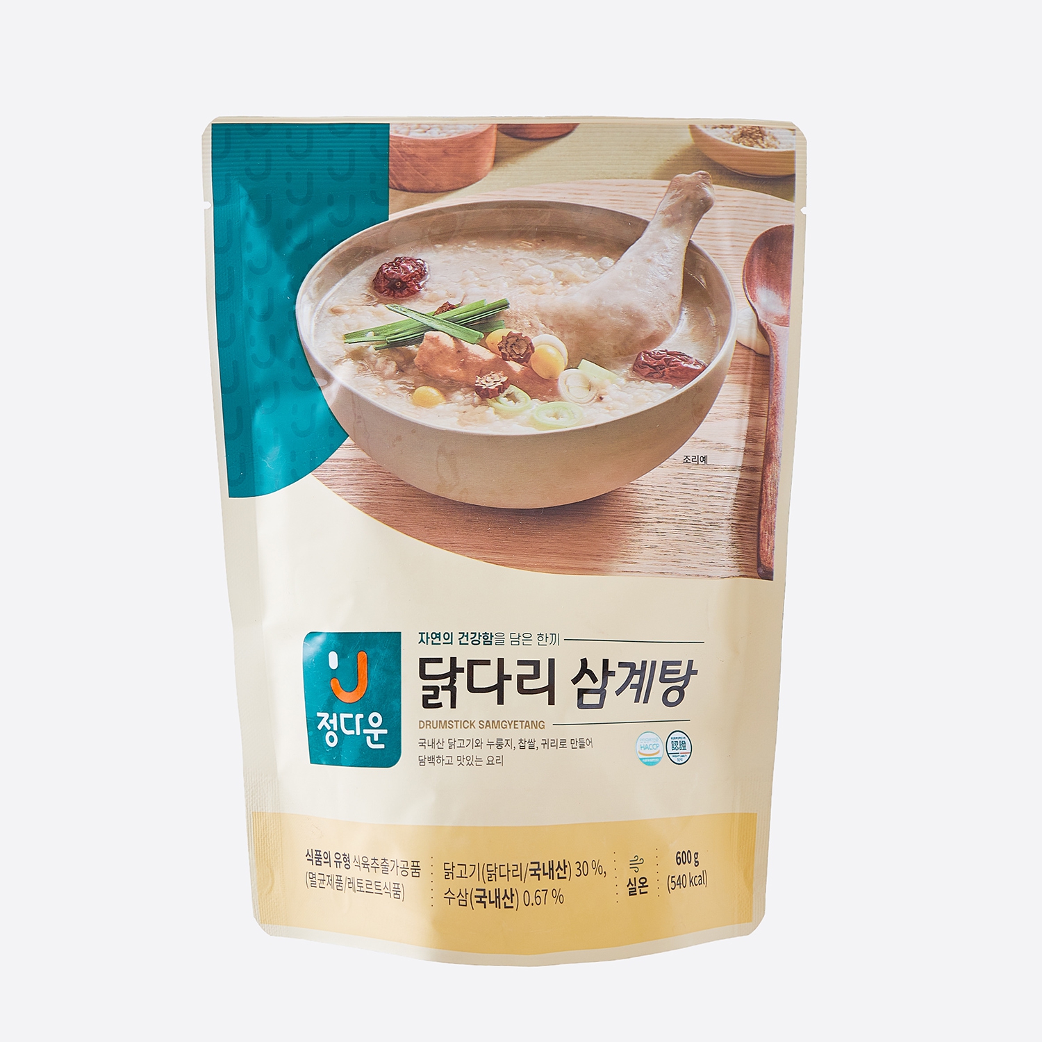 정다운 정다운 닭다리 삼계탕 600G