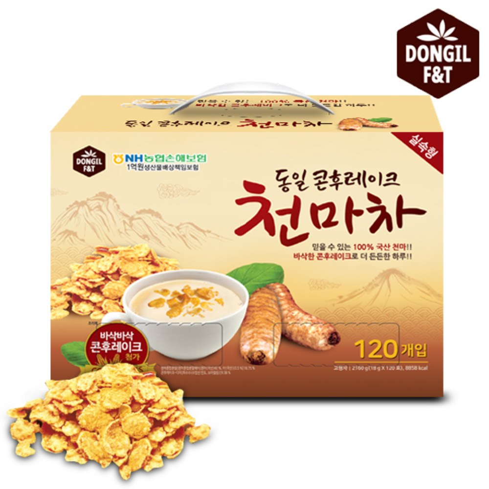 동일 콘푸레이크 천마차 18g 480개입 1개