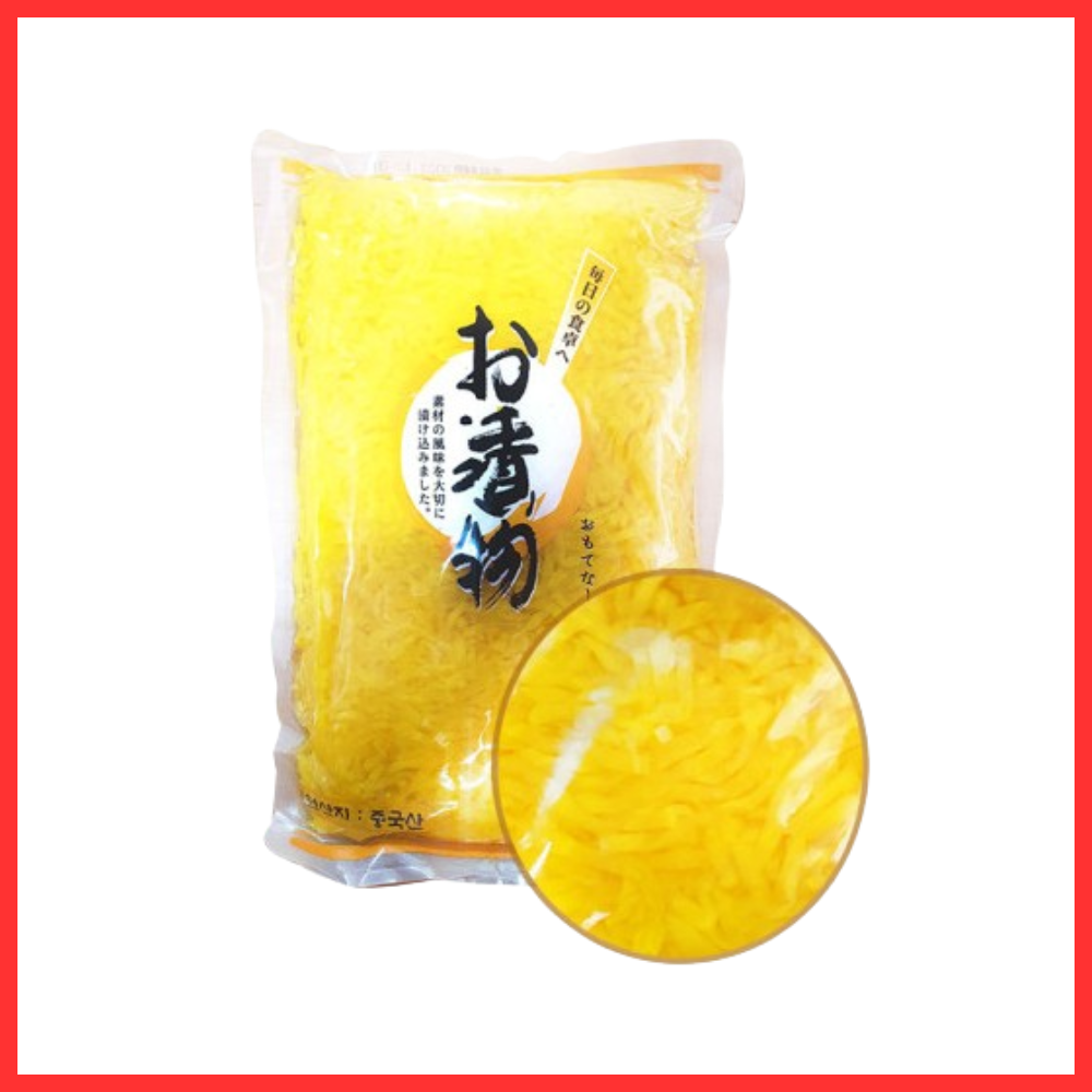 씨엘푸드 동경 채 단무지 1kg x 2개