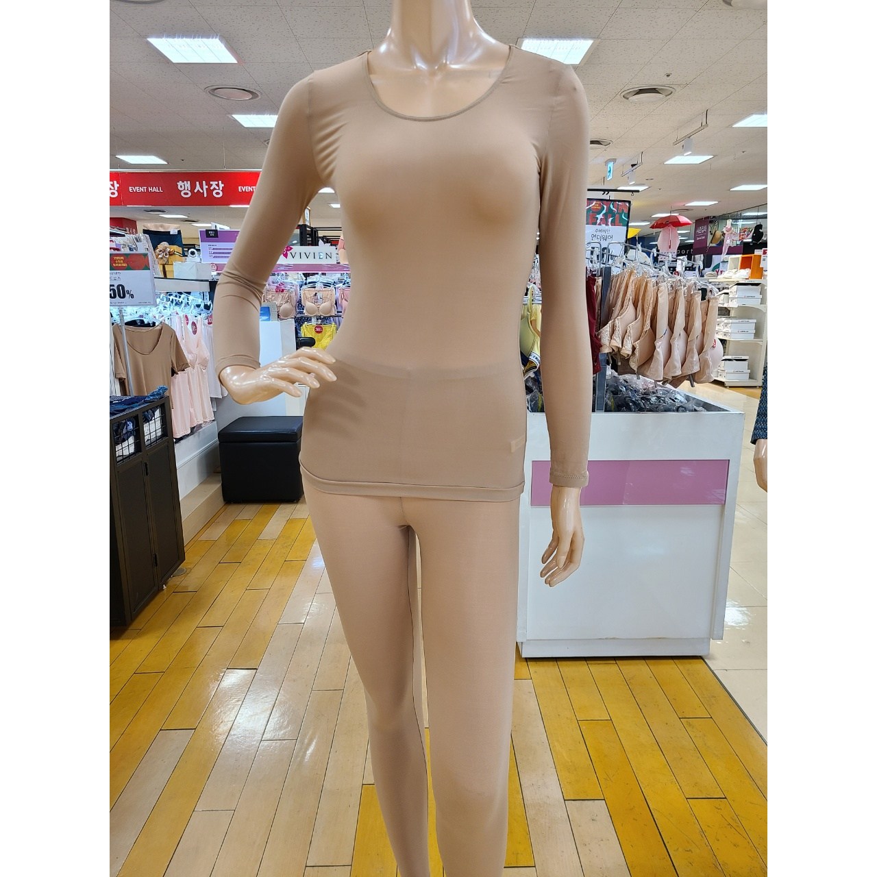 비비안 비비안 여성 바디핏 얇은 스판내의 P 수비비안 선택없음 100 LG3152P