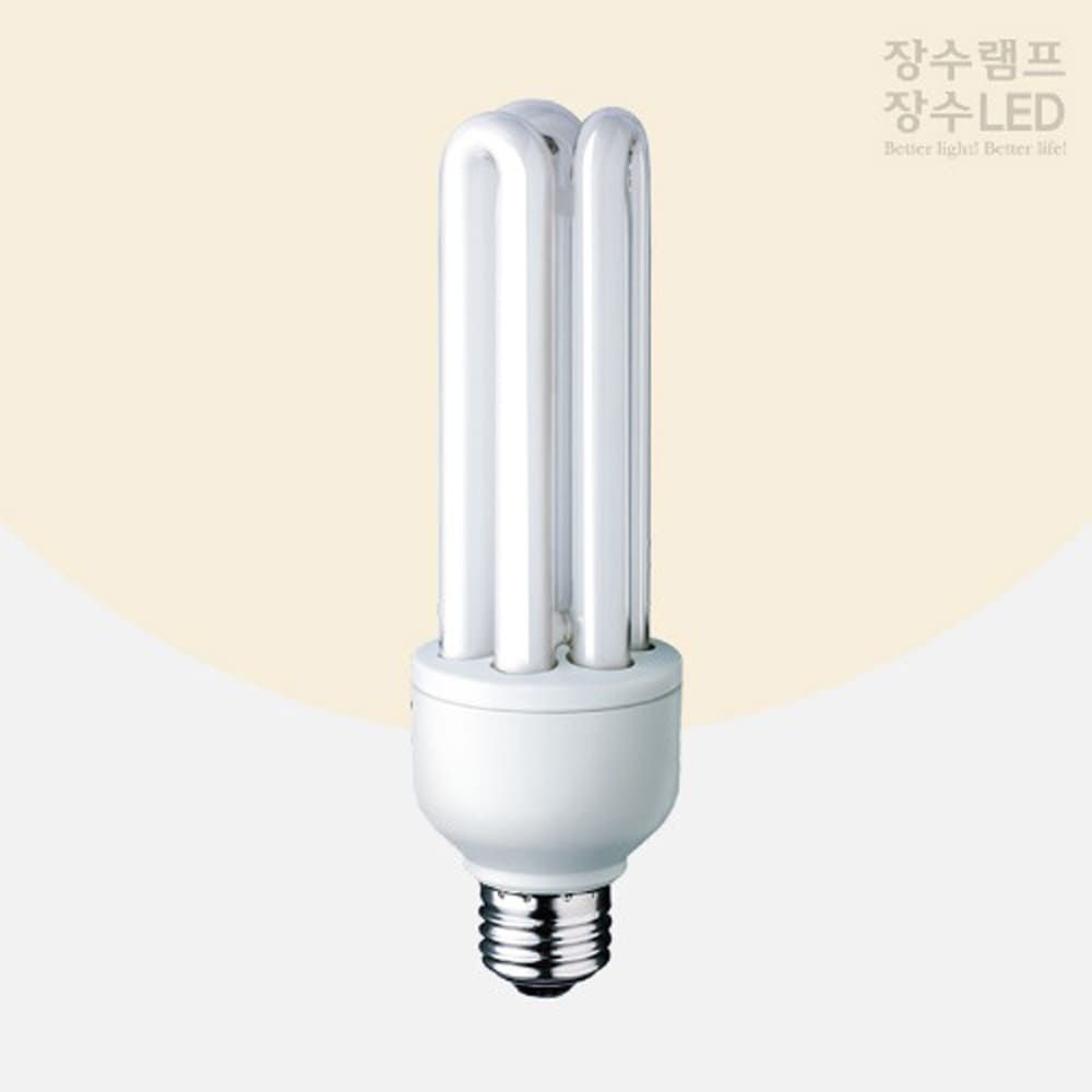 우리조명 우리조명 장수램프 삼파장 EL 형광다마 30W 주광색 E26 전구