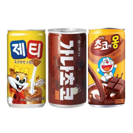 초코 캔 음료 3종 혼합 제티10캔 초코에몽 10캔