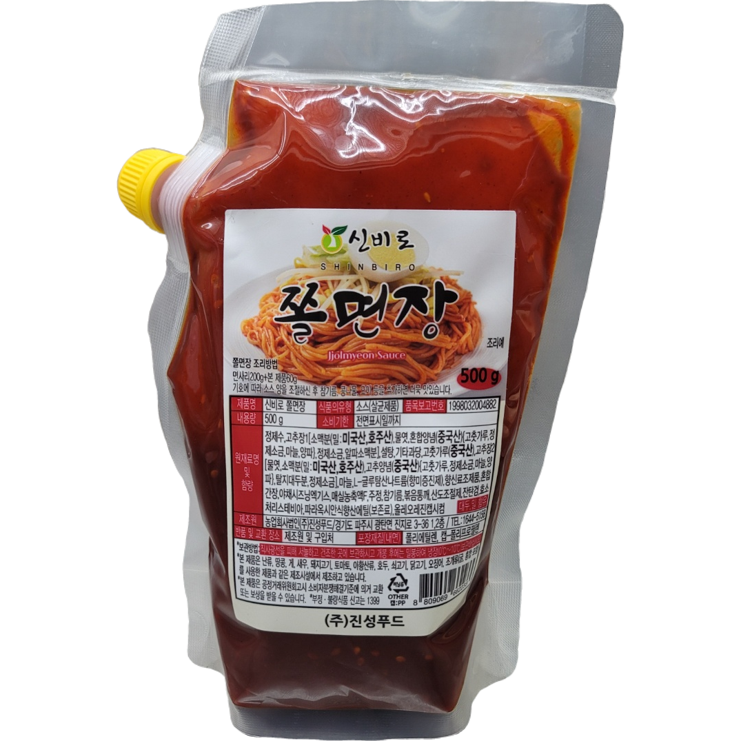 신비로 진성푸드 신비로 쫄면장 실온 500g 2개