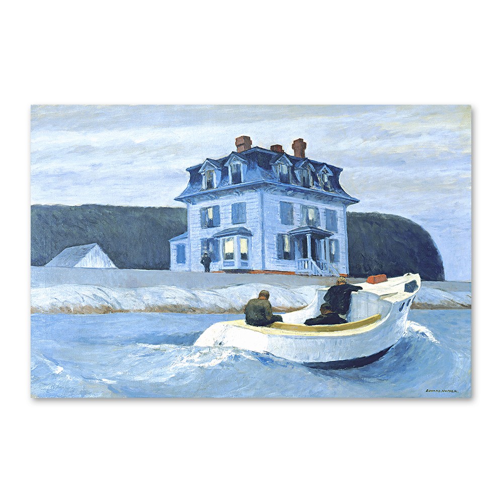 더아트컴퍼니 에드워드 호퍼 명화 대형 캔버스 그림 액자 10 부트레거 04 20호 75x50 cm